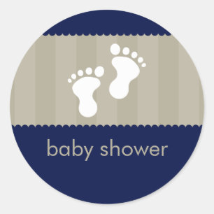 BABY SHOWERS STICKER :: Happy Feet 11