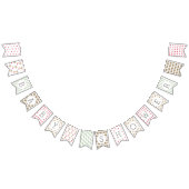 Baby showers vogels vlaggetjes (Alle)