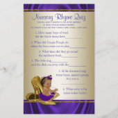 Baby showers voor Afrikaanse meisjes (Achterkant)