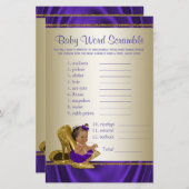 Baby showers voor Afrikaanse meisjes (Voorkant / Achterkant)