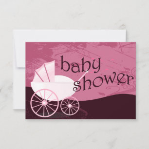 baby showers wagen kaart