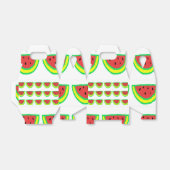Baby showers watermeloenen bedankdoosjes (Uitgevouwen)