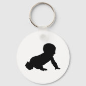 Baby Silhouette Sleutelhanger (Voorkant)