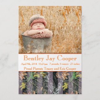 Baby Sinaasappel en Camouflage Aankondiging