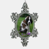 Baby Sint Bernard 2013 Ornament (Links)