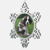 Baby Sint Bernard 2013 Ornament (Rechts)