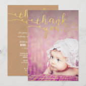 Baby Sip & Bekijk de geboorteaankondiging Kaart (Voorkant / Achterkant)