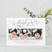 Baby Sip & Bekijk de geboorteaankondiging Kaart (Staand voorkant)