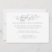 Baby Sip & Bekijk de geboorteaankondiging Kaart (Achterkant)