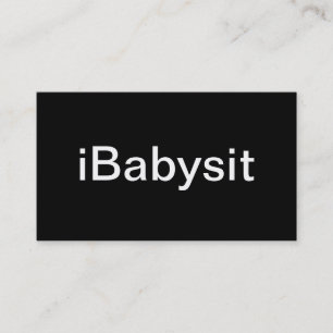 Baby Sitter Visitekaartje