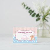Baby sitters, Business card  Visitekaartje (Staand voorkant)