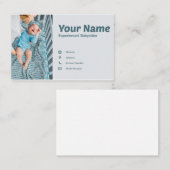 Baby Sitting Company Visitekaartje (Voorkant / Achterkant)