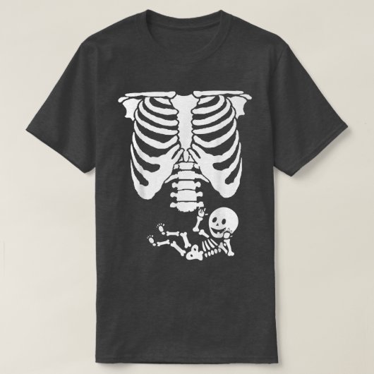 Baby Skeletribben T-shirt (Design voorkant)