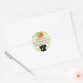 Baby Skunk-adreslabel Stickers (Envelop)