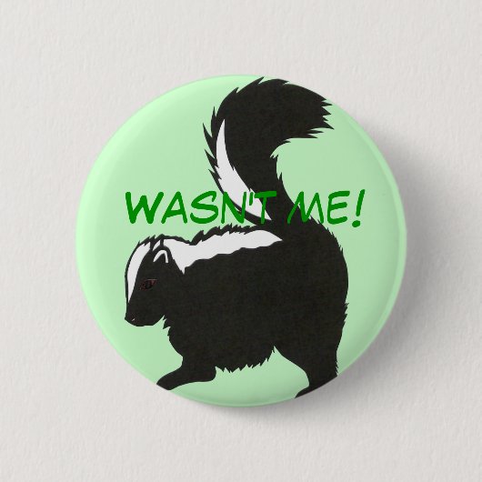 Baby Skunk Button (Voorkant)