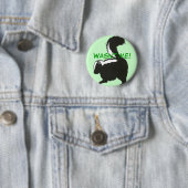 Baby Skunk Button (In situ)