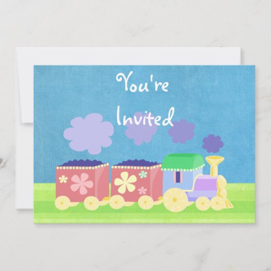 Baby Skunk Invitation Kaart (Voorkant)