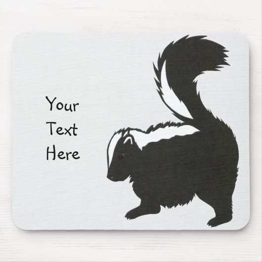 Baby Skunk Mousepad Muismat (Voorkant)