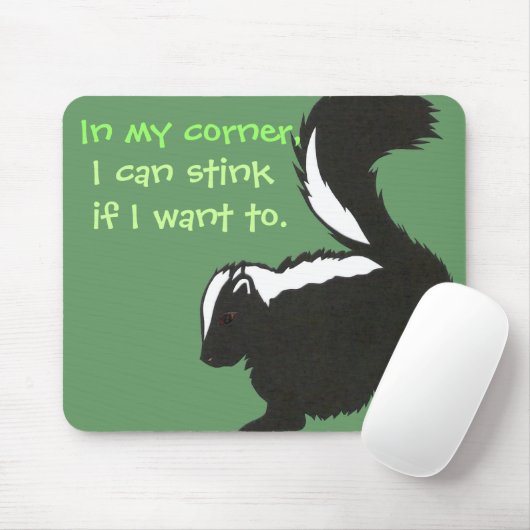 Baby Skunk Mousepad Muismat (Met muis)