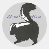 Baby Skunk Sticker (Voorkant)