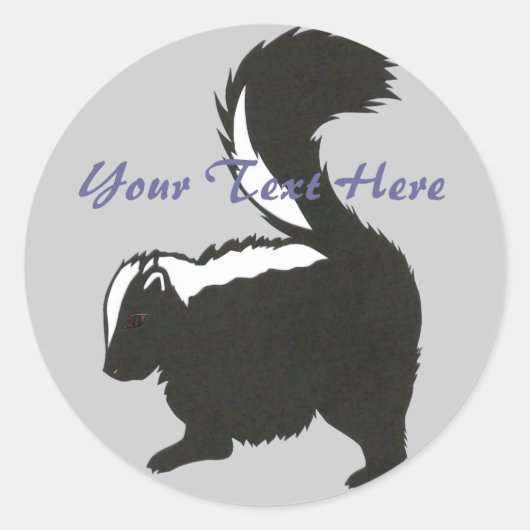 Baby Skunk Sticker (Voorkant)