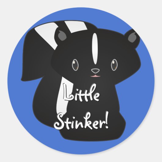 Baby Skunk Stickers (Voorkant)