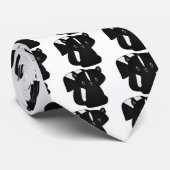 Baby Skunk Stropdas (Opgerold)