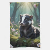 Baby Skunk Theedoek (Verticaal)
