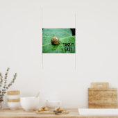 Baby slak poster (Keuken)
