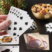 Baby Slapen in een walnoot Shell Pokerkaarten (Insitu)
