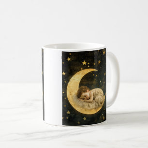 Baby Slapen op de maan Koffiemok