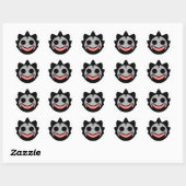 Baby Slappy Denka Headshot Ronde Sticker (Vel)
