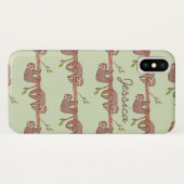 Baby sleuven hangen aan boompatroon Case-Mate iPhone case (Achterkant (horizontaal))