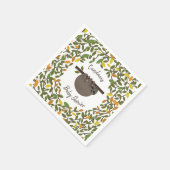Baby Sloth herfst groen Baby shower Servet (Hoek)