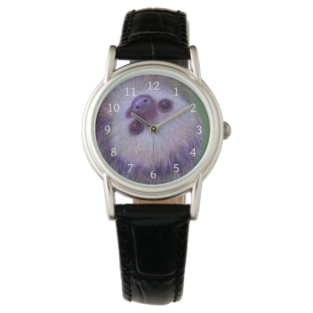 Baby Sloth Horloge (Voorkant)