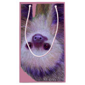Baby Sloth Klein Cadeauzakje (Achterkant)