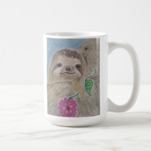 baby sloth koffiemok
