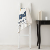 Baby Sloth Moon Baby Sherpa Blanket Deken (In situ)