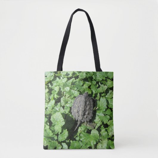 Baby Snapping Turtle Canvas tas (Voorkant)