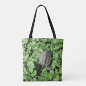 Baby Snapping Turtle Canvas tas (Achterkant)