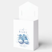 Baby Sneakers Baby shower, Boy Baby shower Bedankdoosjes (Geopend)