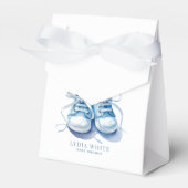 Baby Sneakers Baby shower, Boy Baby shower Bedankdoosjes (Voorkant Zijde)