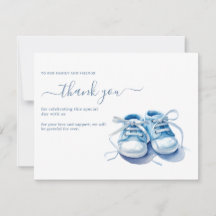 Baby-sneakers baby shower uitnodiging, baby jongen