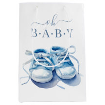 Baby-sneakers baby shower uitnodiging, baby jongen