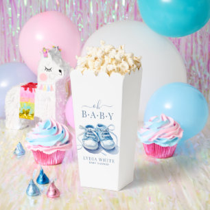 Baby-sneakers babyfeest, Jongens babyfeest Bedankdoosjes