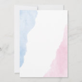 Baby sneakers jongen of meisje roze blauw Geslacht Kaart (Achterkant)