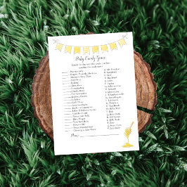 Baby Snoep Game Meisje Teddy Bear en Honey Kaart