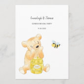 Baby Snoep Game Teddy Bear en Honey Kaart (Achterkant)