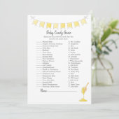 Baby Snoep Game Teddy Bear en Honey Kaart (Staand voorkant)