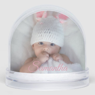 Baby snow globe christmas gift sneeuwbol